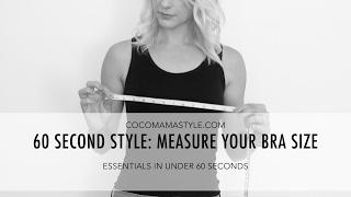 60 second style - How to measure your bra size