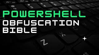 How to manually obfuscate PowerShell scripts