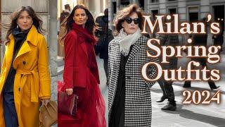Spring 2024 Fashion Trends You NEED TO SEE in Milan. Milan Street Style