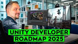 Unity Developer Roadmap - 2025 | How To Learn Unity (Step-by-Step Beginner Guide)