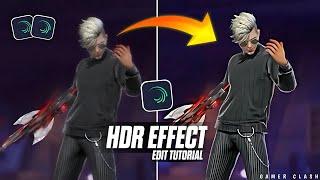 Make HDR Effect In Alight Motion  || How To Make HDR CC In Alight Motion  || IT'S Gamer Clash