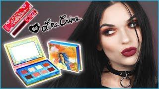 Vampy Goth Red Grunge | Trying out LIMECRIME Venus & Velvetines