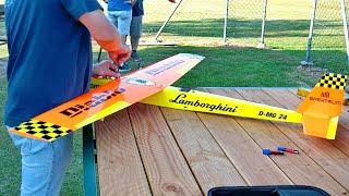 EINPROZENTER RC SPEED UP TO 250 MPH 400 KMH / WOOD CONSTRUCTION / FLIGHT DEMONSTRATION !!!