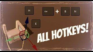 Unturned Tutorial | All hotkeys in Admin Mode