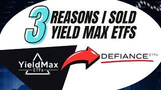 3 Reasons Why I SOLD YieldMax ETFs and went “ALL IN” on Defiance QQQY & JEPY