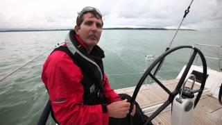 How to helm and trim for reaching. Tips from round the world sailor Brian Thompson