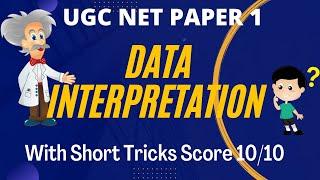 Data Interpretation || UGC NET PAPER 1 || Solve any problem in 2 Minutes || Malayalam