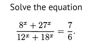 Olympiad question | Solve for x | Education pro