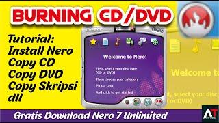 CARA BURNING CD/DVD MENGGUNAKAN NERO 7 || COPY FILE, MP3, MP4, SKRIPSI, FOTO & LAIN-LAIN