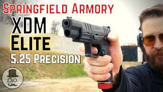 Springfield Armory XDM Elite 5.25 |An iron sighted competition gun!