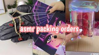 asmr packing orders | tiktok compilation