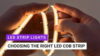 Choosing The Right COB LED Strip For Your LED Installation