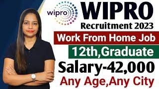 Wipro Recruitment 2023|Wipro Vacancy 2023 May|Work From Home Jobs|Work From Home|Govt Jobs May 2023