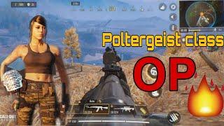 POLTERGEIST CLASS OP FOR SOLO BATTLE ROYALE!! CALL OF DUTY MOBILE || ARMAINSTREAM