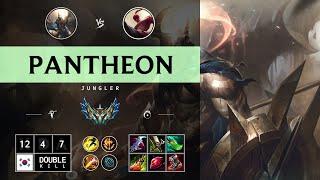 Pantheon Jungle vs Lee Sin - KR Challenger Patch 14.13