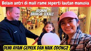 Belanja ke mall sehabis Dari Walmart Semua demi ayam geprek dan odong2 ala Amerika!