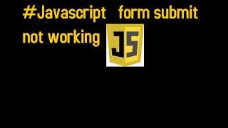 Javascript submit() doesn't trigger form submission