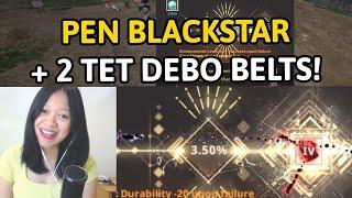 160 FS PEN Blackstar + 2 TET Deboreka Belts!