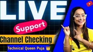 Live channel Promotion Free Free | Technical Queen Puja