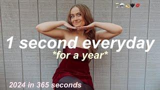 1 SECOND A DAY FOR A YEAR 2024 *my 2024 in 365 seconds*