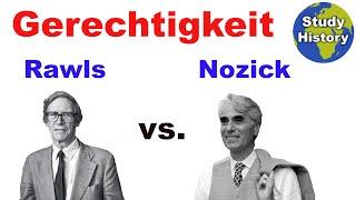 Der Gerechtigkeitsbegriff I Rawls und Nozick im Vergleich