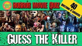 BEST Horror movie quiz | 40 movie killers to guess from their picture | How many do you know?