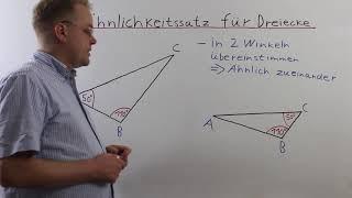 Ähnlichkeitssatz Für Dreiecke 9. Klasse