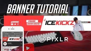 How To Make YouTube Channel Art For FREE! Pixlr Banner Tutorial 2020 