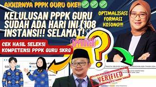 KELULUSAN PPPK GURU RILIS HARI INISELAMAT UNTUK KODE R3/L, LUAR BIASASEGERA CEK INSTANSI SKRG