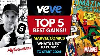 TOP 5 BEST Marvel Comic GAINS on Veve!! What's NEXT to PUMP?