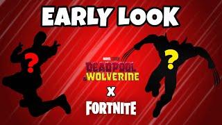 Fortnite LEAKED The NEW Deadpool & Wolverine Skins EARLY + Official TEASERS‼️