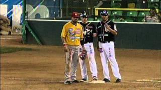 Primer Hit de Hans Wilson, Navojoa vs Cañeros