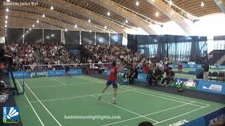 Taufik Hidayat vs Brice Leverdez | Shuttle Amazing