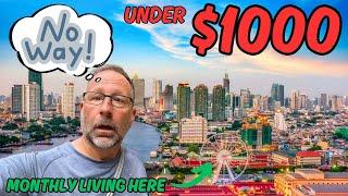 What Living in BANGKOK Thailand for $1K monthly is like!