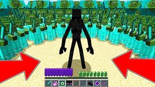 ENDERMAN MUTANT VS 1000000 ZOMBIE IN MINECRAFT! ENDERMAN LIFE 1 MINECRAFT BATTLE MOVIE