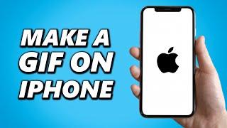 How to make a GIF on your iPhone! (Easy 2024)