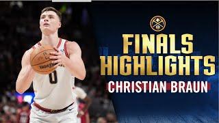 Christian Braun 2022-23 NBA Finals Highlights | DEN vs. MIA