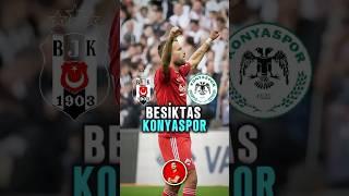 BEŞİKTAŞ KONYASPOR MAÇI  #beşiktaş #konyaspor #futbol