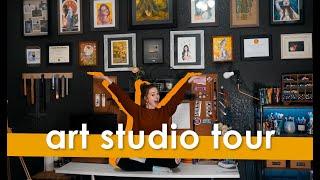 My Brand New ART STUDIO! (2019 Studio Tour)