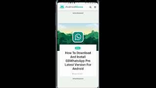Cara instal gb whatsapp