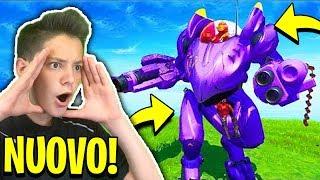 USO IL *NUOVO* ROBOT per TUTTA la PARTITA! *GUARDATE cosa SUCCEDE!* - Fortnite ITA Season 10