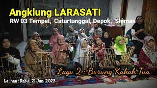 Cover "BURUNG KAKAK TUA".Angklung LARASATI#angklung