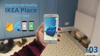 Flutter Firebase Setup Android Tutorial | Build Augmented Reality iKEA Place Furniture App Course