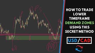HOW TO MASTER TRADING LOWER TIMEFRAME DEMAND ZONES  - 99% OF YOUTUBE TRADERS GET THIS WRONG!!!
