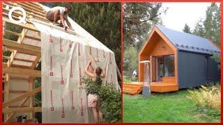 So bauen Sie Schritt für Schritt ein günstiges DIY-Holzhaus