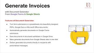 How to Automatically Generate Invoices & Send Emails Using Google Forms & Google Sheets!