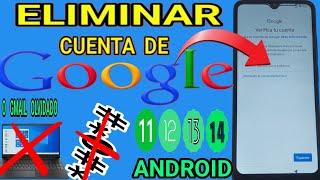 Nuevo Método Android 14-13-12-11 Sin Pc 2024 / Eliminar cuenta de google android 14/13 Sin Pc 2024