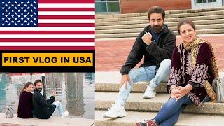 FIRST VLOG IN AMERICA  Arifa Siddiqui & Tabeer Ali | Baltimore Maryland USA ️