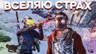 Держу весь зимний биом в страхе. Раст/Rust.