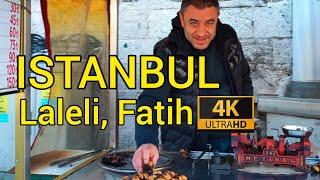 Laleli Neighbourhood in Istanbul 2023|4K
